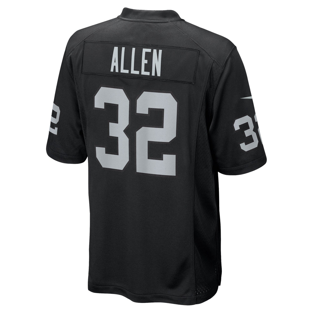 Las Vegas Raiders Marcus Allen Nike Black Game Retired Player Jersey