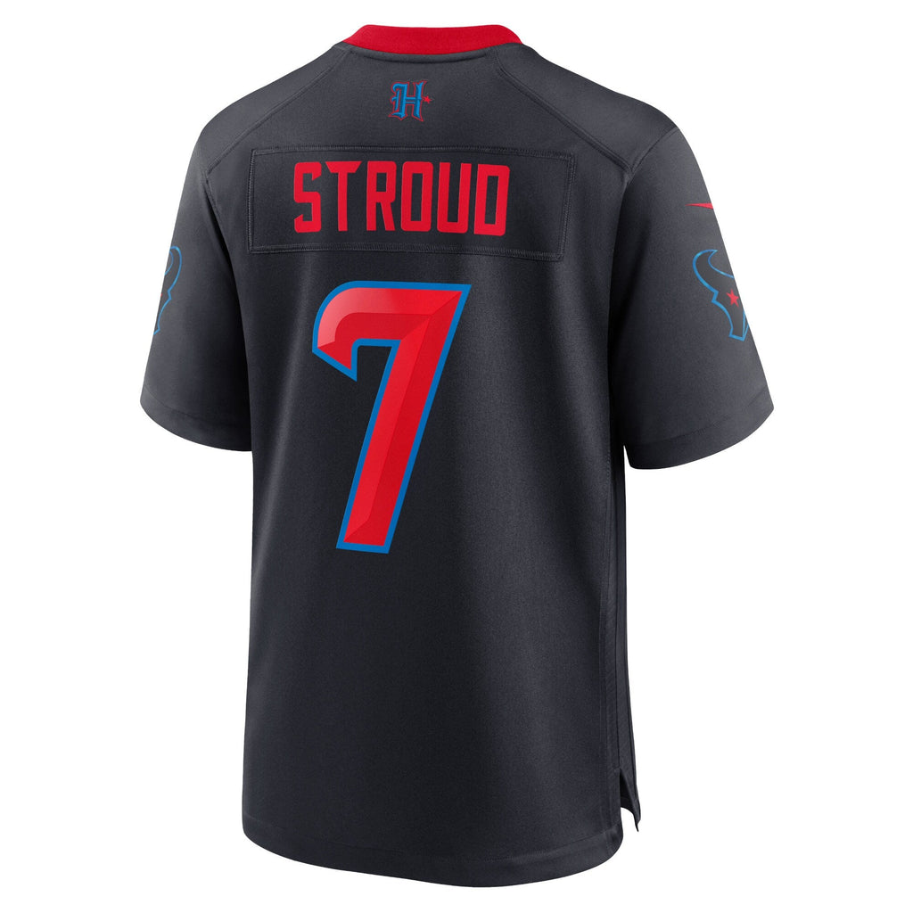 Houston Texans C.J. Stroud Nike Navy 2nd Alternate Game Jersey
