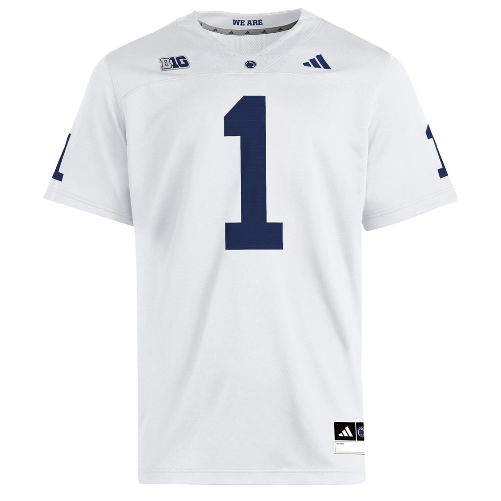 adidas White Penn State Nittany Lions Away Premier Jersey