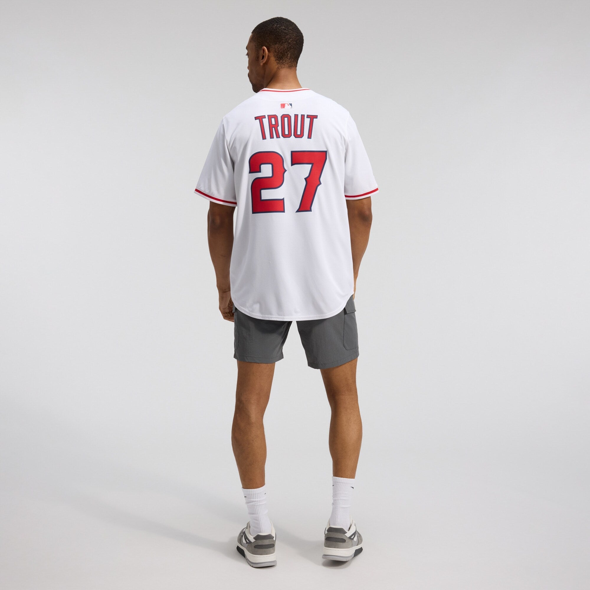 Los Angeles Angels Mike Trout Nike White Home Limited Player Jersey