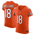 Chicago Bears Caleb Williams Nike Orange Alternate Vapor F.U.S.E. Elite Jersey