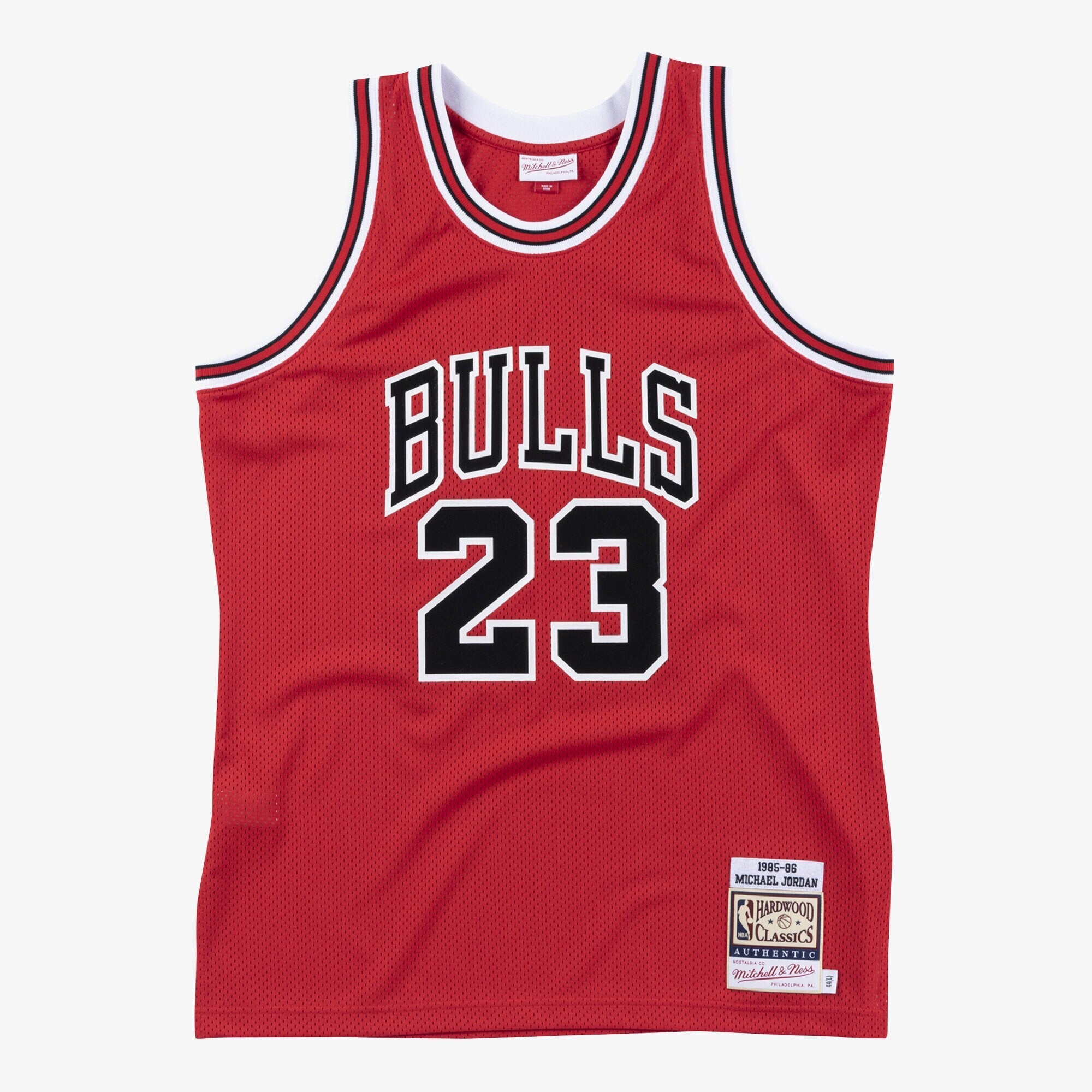 Chicago Bulls Mitchell & Ness Authentic Jersey Michael Jordan 1985-86