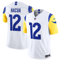 Los Angeles Rams Puka Nacua Nike White Vapor F.U.S.E. Stitched Limited Jersey