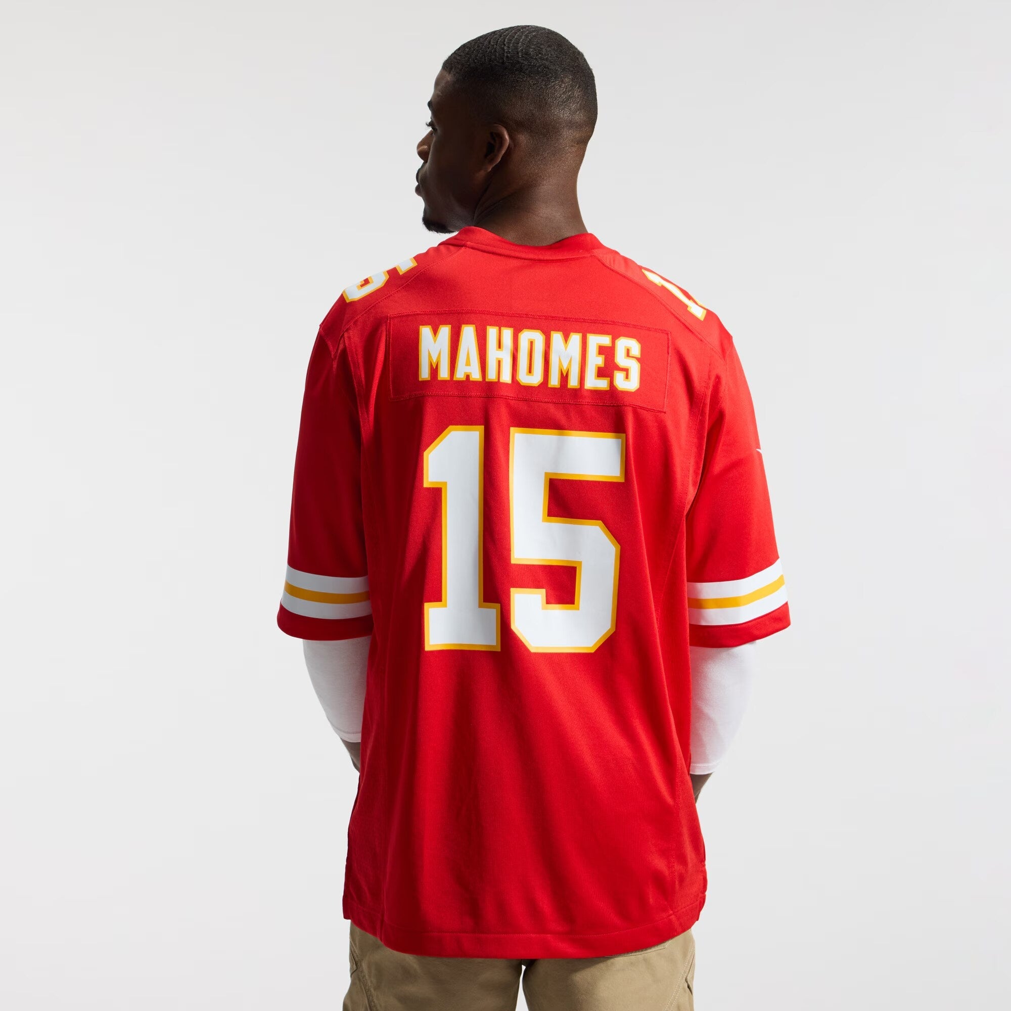 Kansas City Chiefs Patrick Mahomes Nike Red Game Jersey