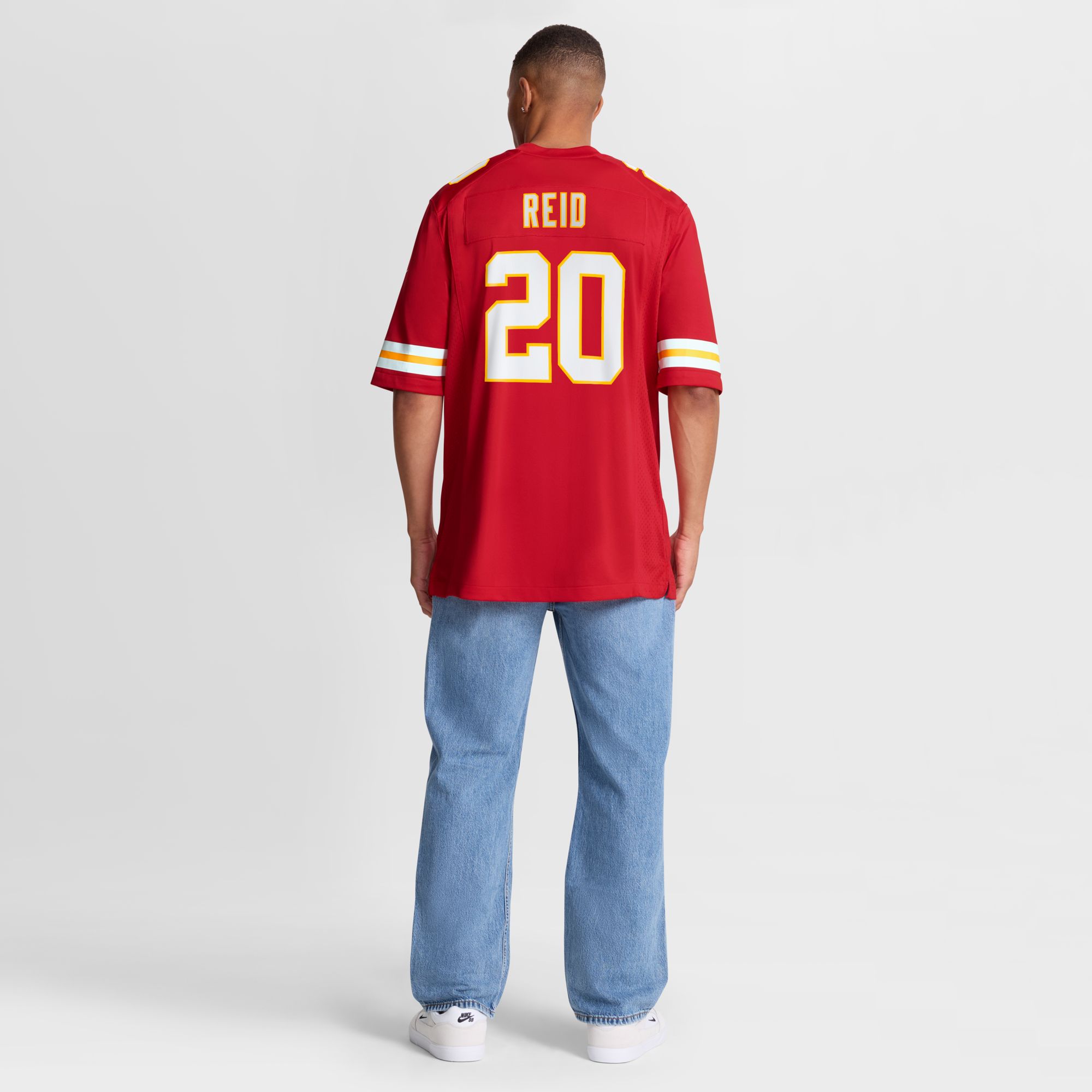 Kansas City Chiefs Justin Reid Nike Red Game Jersey