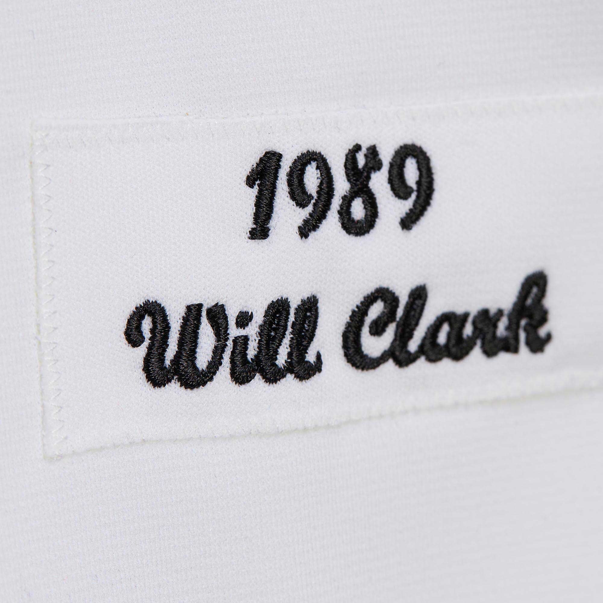 San Francisco Giants Will Clark Mitchell & Ness White Cooperstown Collection 1989 Authentic Jersey