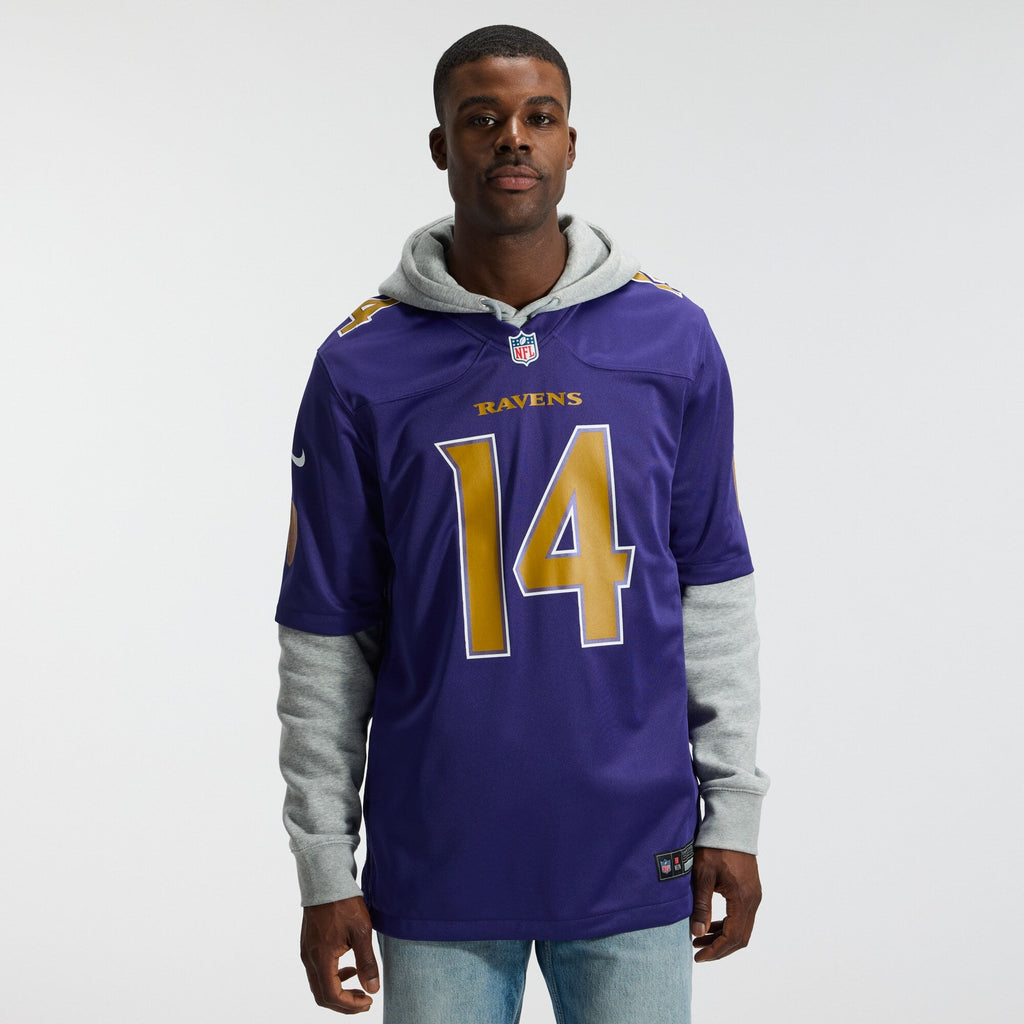 Baltimore Ravens Kyle Hamilton Nike Purple Alternate Game Jersey