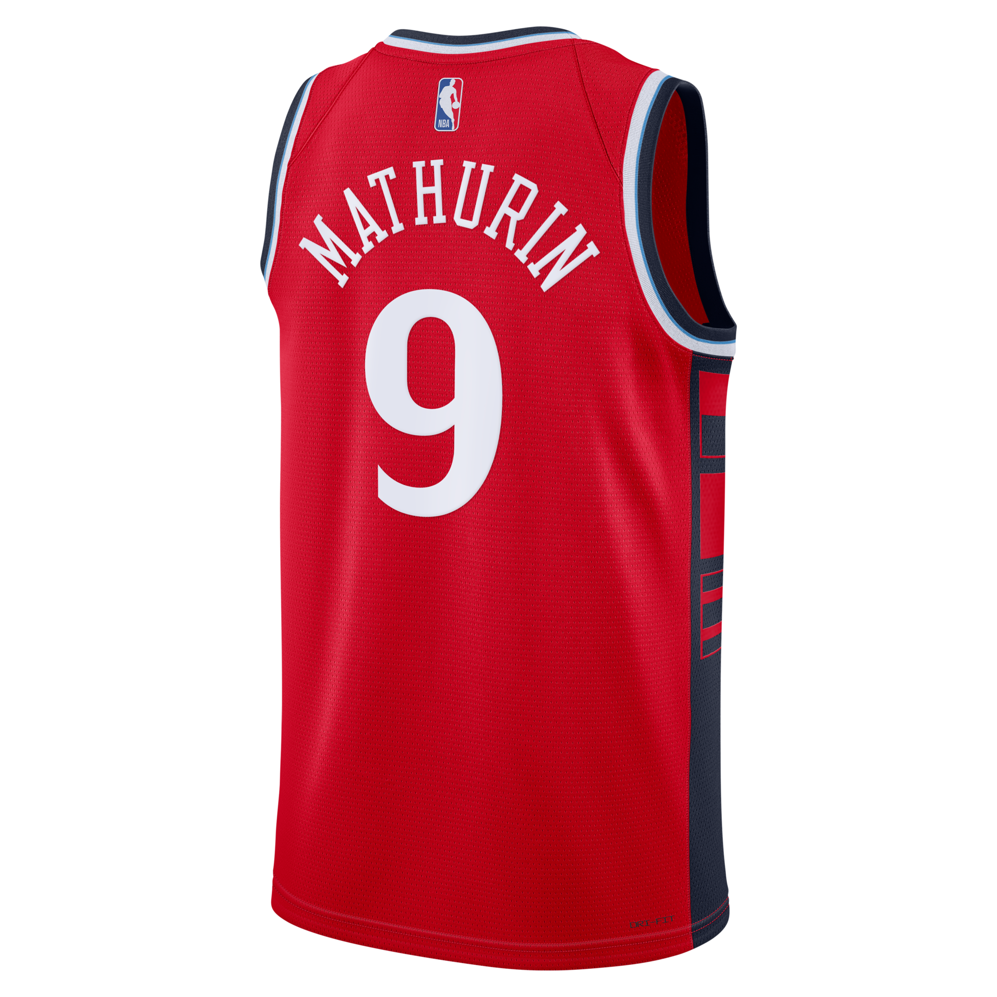 LA Clippers Jordan Brand Statement Edition Swingman Jersey - Red - Bennedict Mathurin -