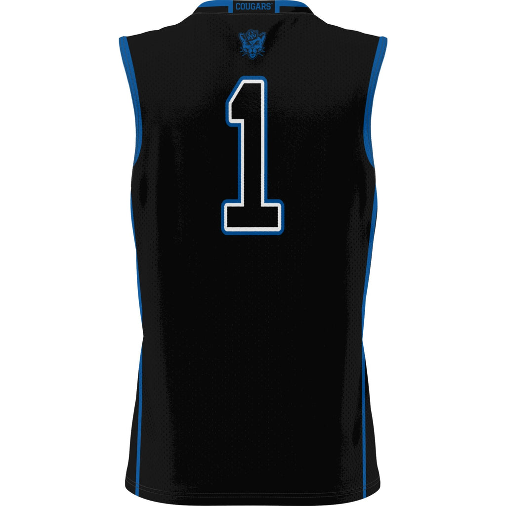 Male GameDay Greats #1 Black BYU Cougars Lightweight Basketball Jersey