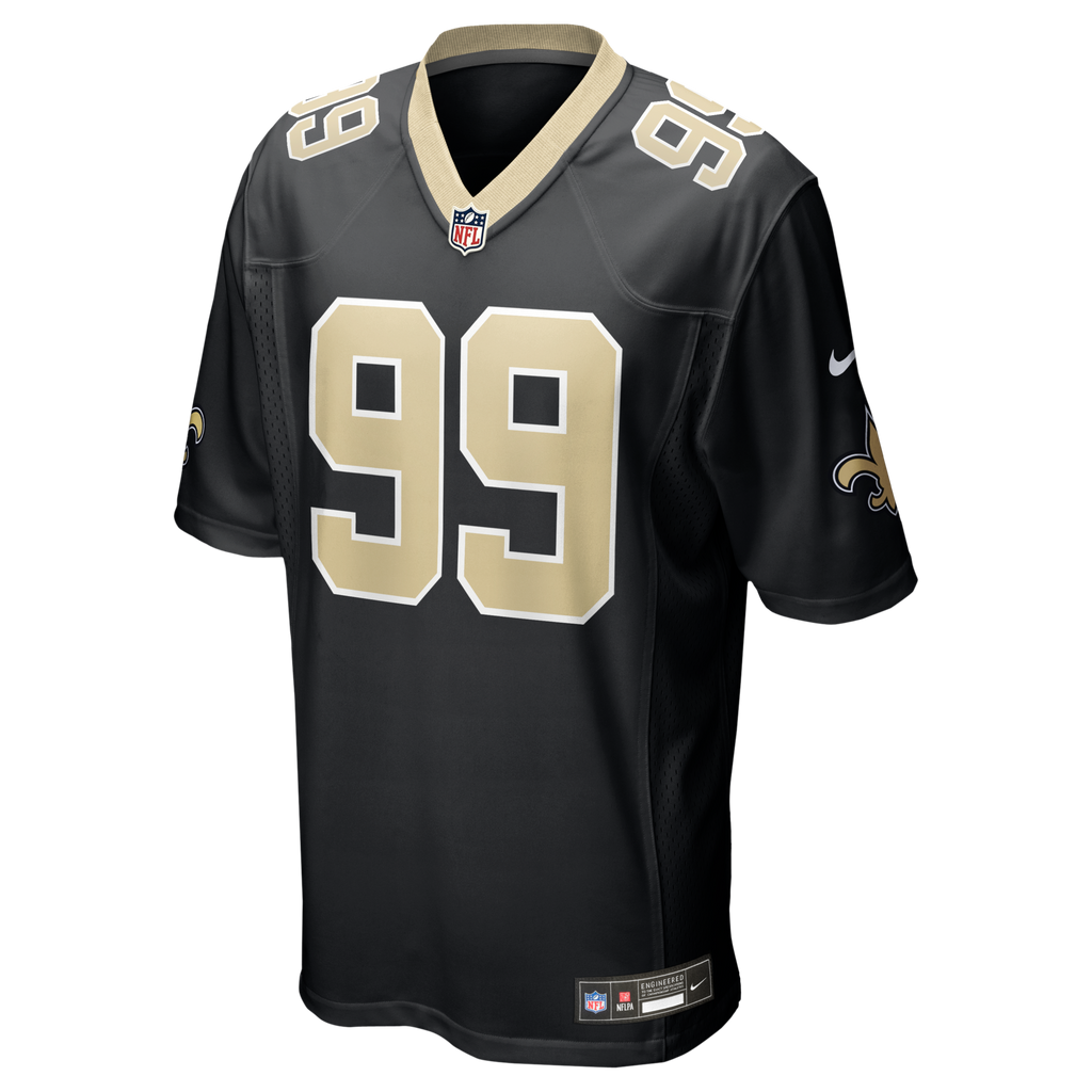 New Orleans Saints Chase Young Nike Black Game Jersey