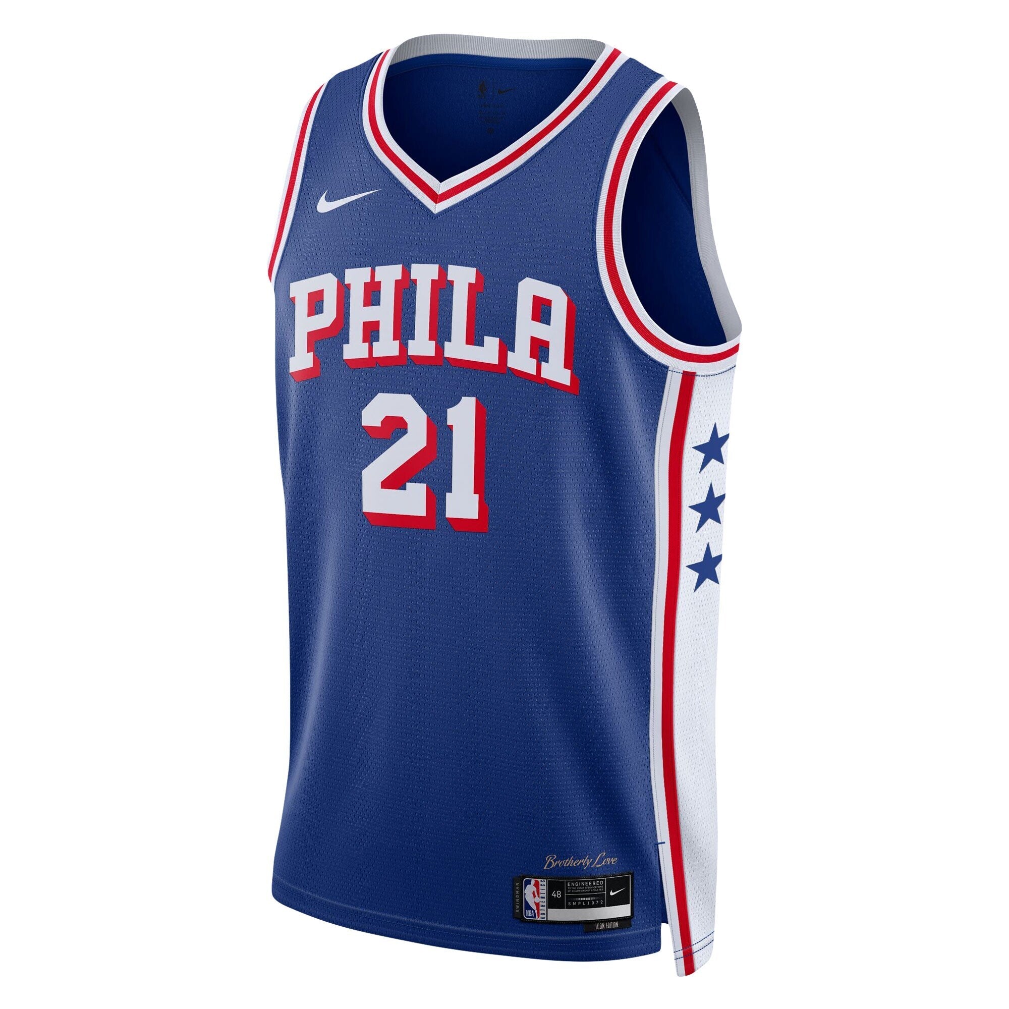 Philadelphia 76ers Nike Icon Edition Swingman Jersey - Joel Embiid