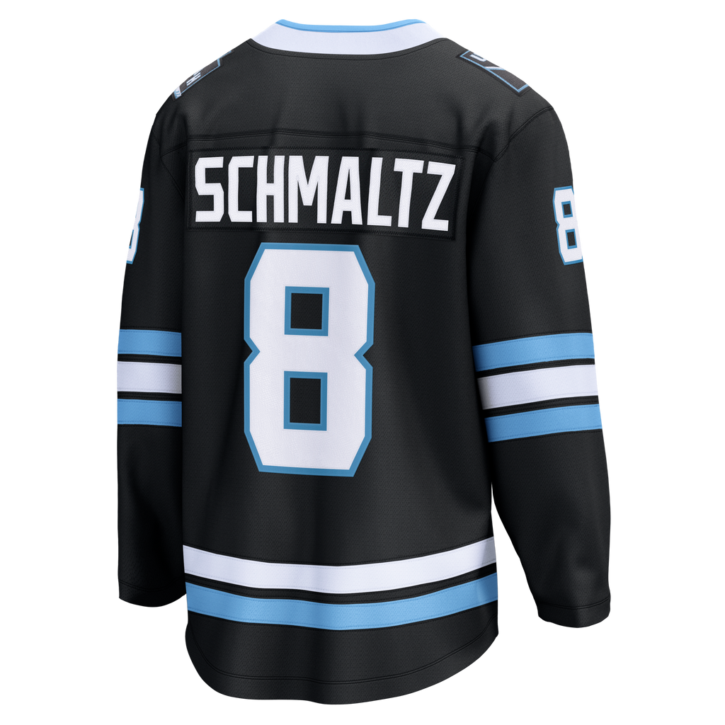 Utah Mammoth Nick Schmaltz Fanatics Black Home Breakaway Player Jersey