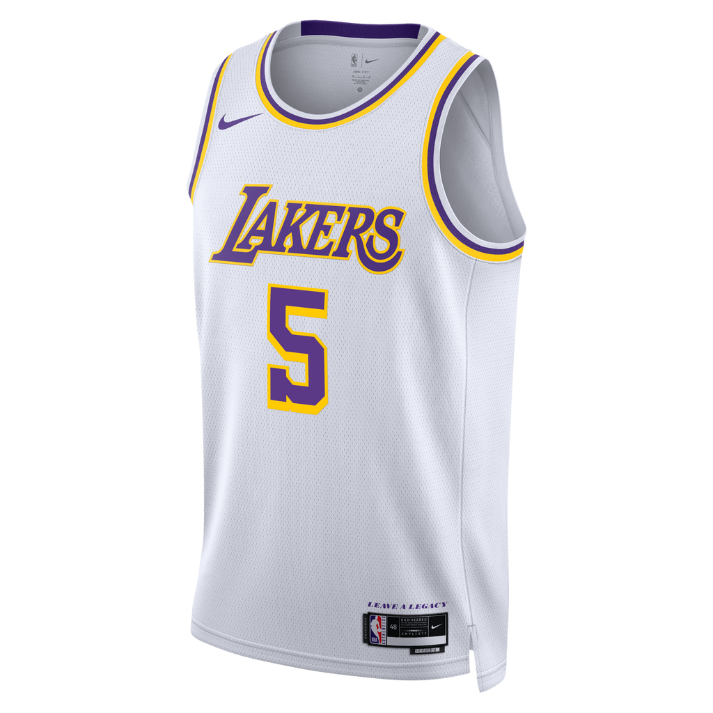 Los Angeles Lakers Nike Association Edition Edition Swingman Jersey - White - Quentin Grimes
