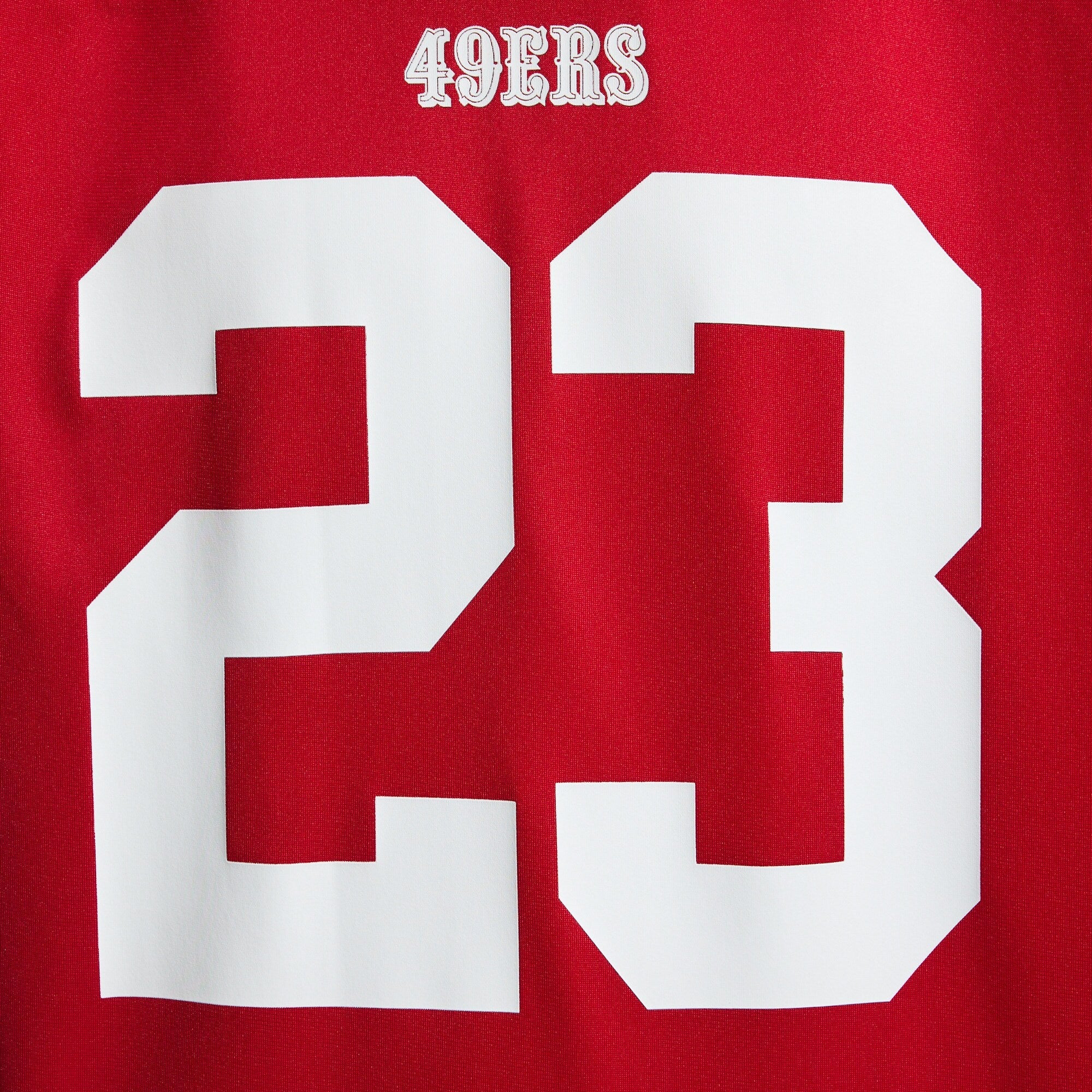 San Francisco 49ers Christian McCaffrey Nike Scarlet Game Player Jersey