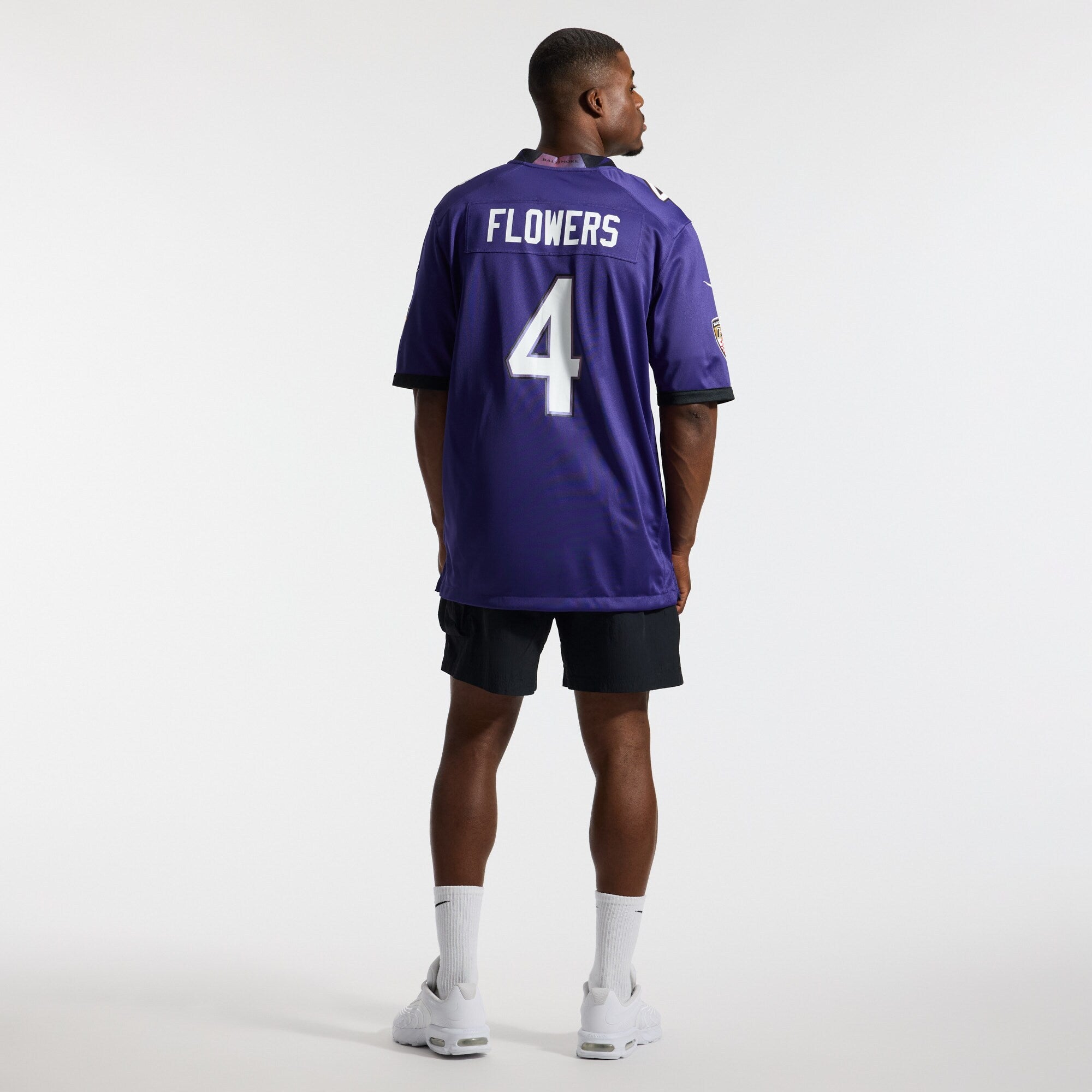 Baltimore Ravens Zay Flowers Nike Purple Team Game Jersey