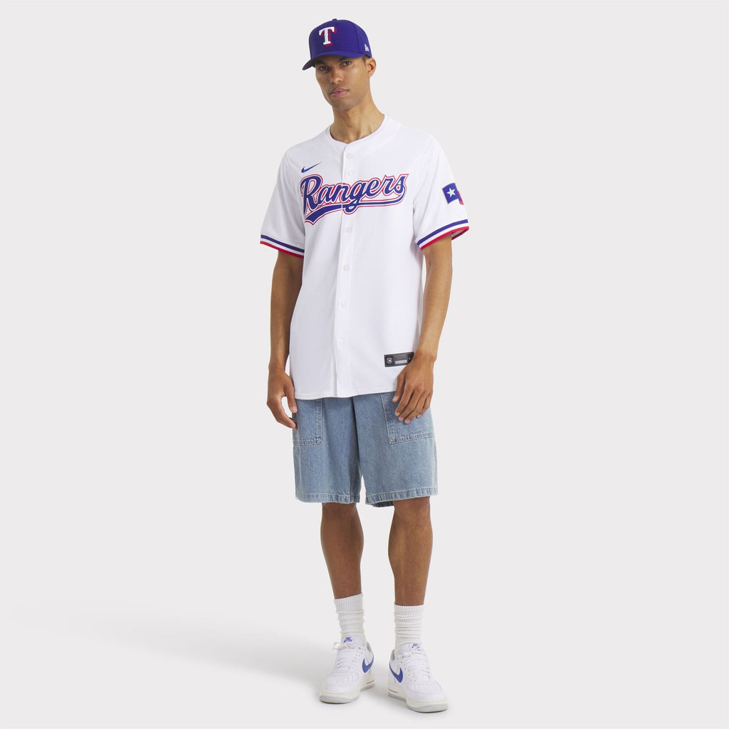 Texas Rangers Corey Seager Nike White Home Limited Player Jersey