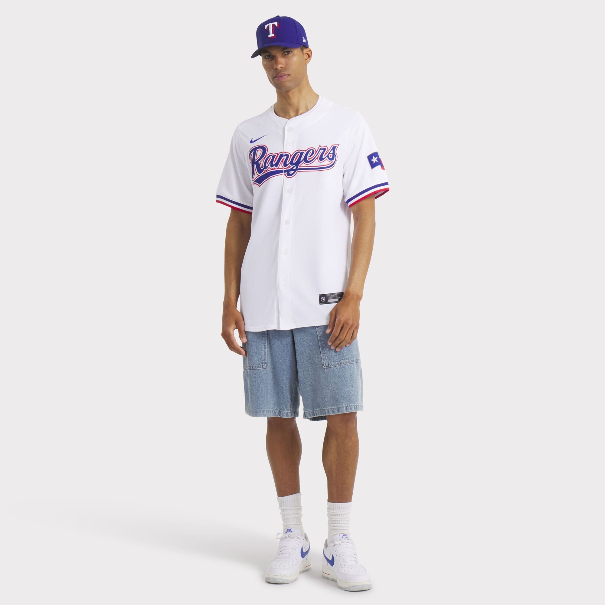 Texas Rangers Corey Seager Nike White Home Limited Player Jersey