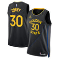 Golden State Warriors Jordan Brand 2024/25 Statement Edition Swingman Jersey - Black - Stephen Curry