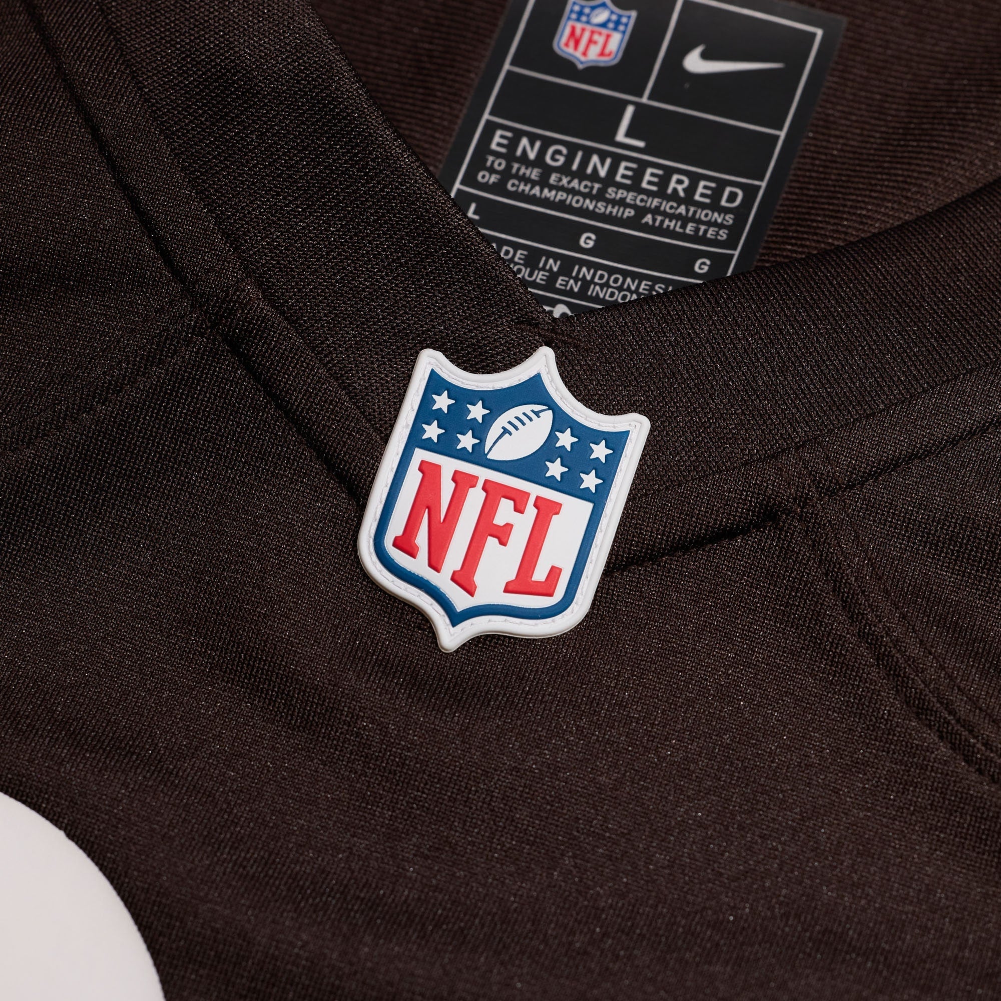 Cleveland Browns Denzel Ward Nike Brown Player Game Jersey
