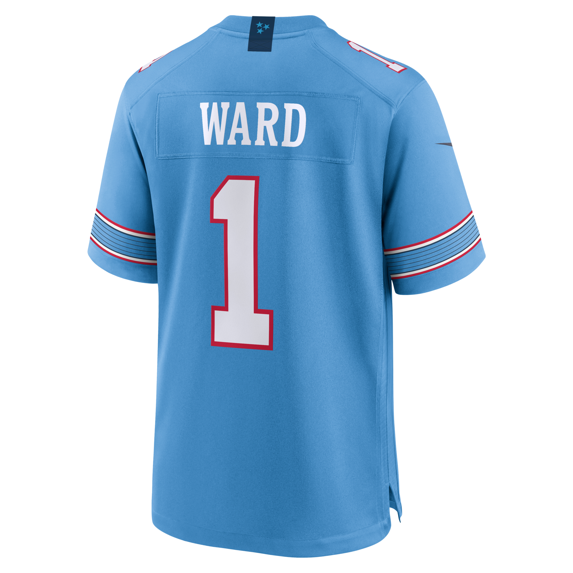 Tennessee Titans Cameron Ward Nike Light Blue Game Jersey