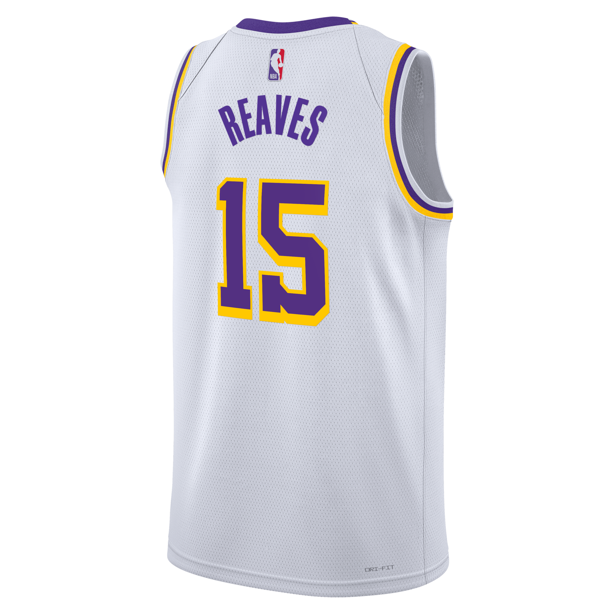 Los Angeles Lakers Nike Association Edition Swingman Jersey - White - Austin Reaves