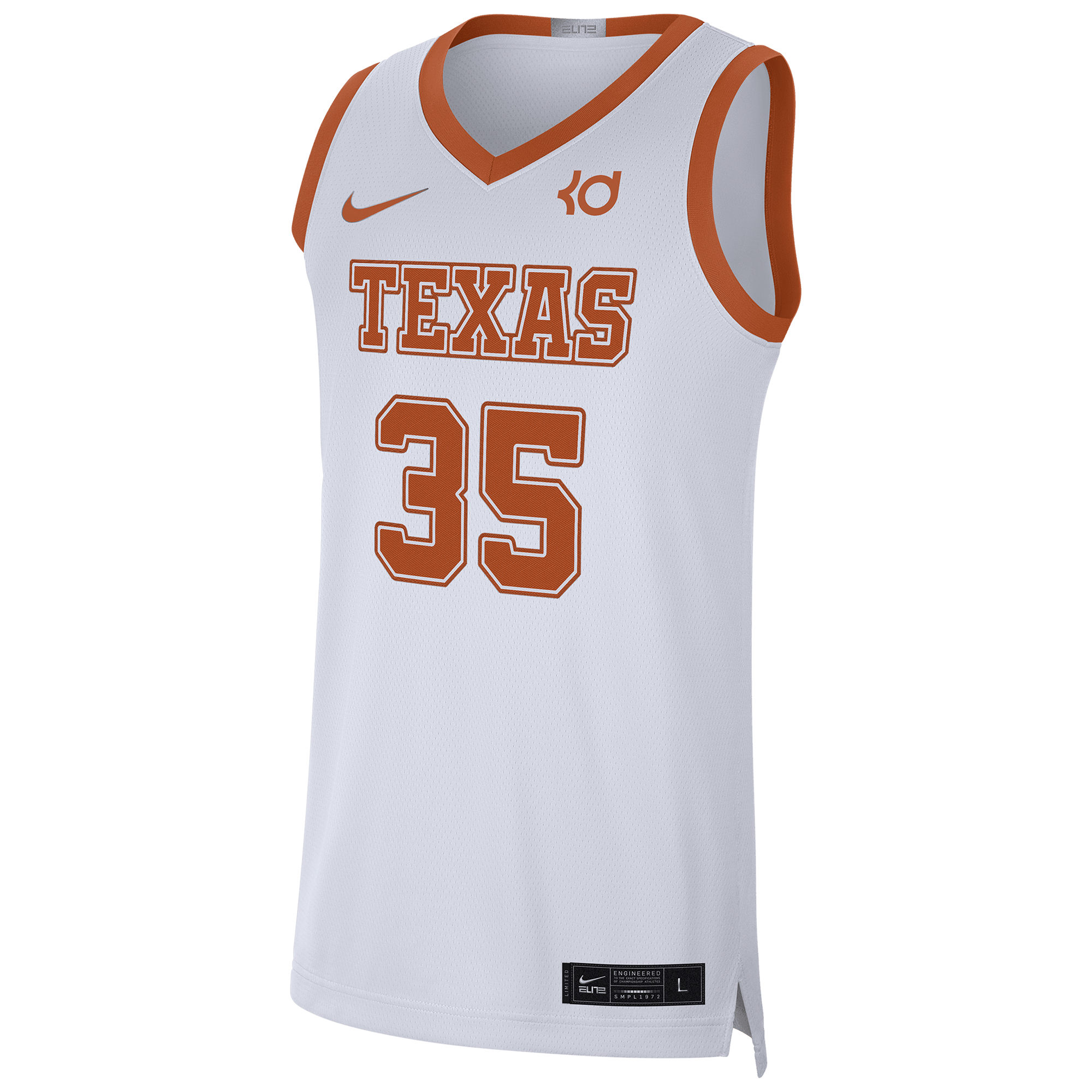 NCAA Texas Longhorns College Basketball Jersey - Kevin Durant –