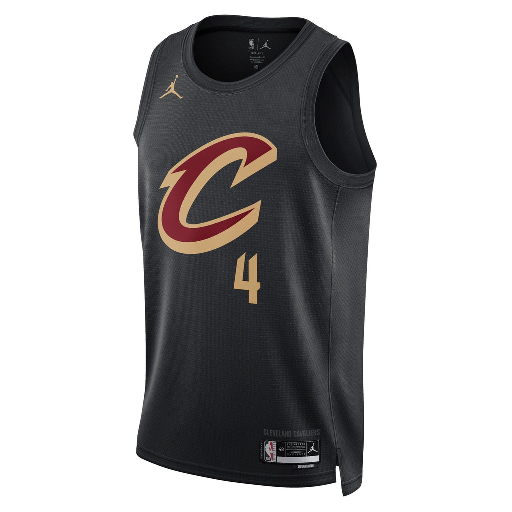 Cleveland Cavaliers Jordan Statement Edition Swingman Jersey - Black - Evan Mobley