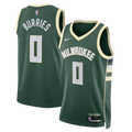 Milwaukee Bucks Nike Icon Swingman Jersey - Green - Brayden Burries