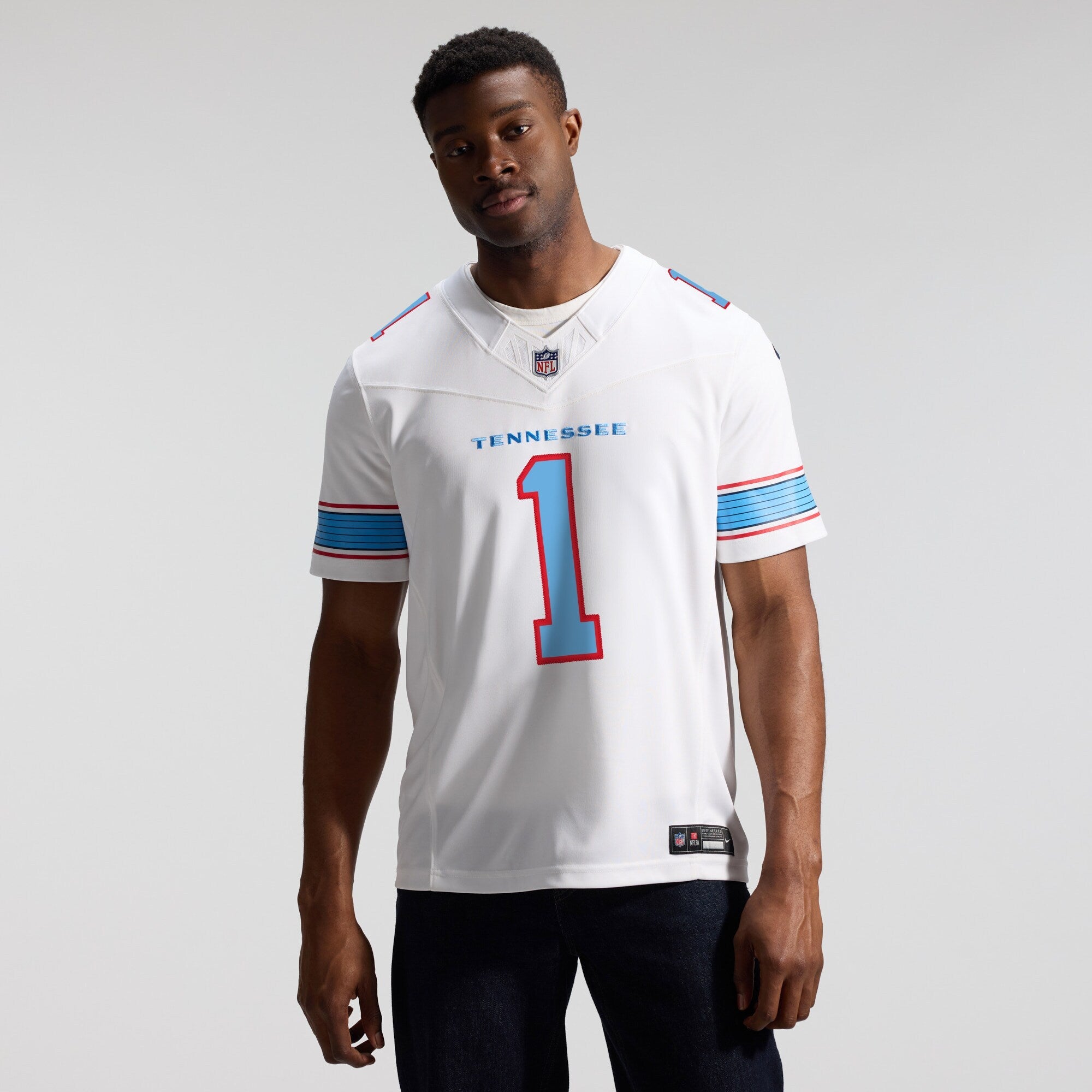 Tennessee Titans Cameron Ward Nike White Vapor F.U.S.E. Stitched Limited Jersey