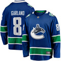 Vancouver Canucks Conor Garland Fanatics Blue Home Breakaway Jersey