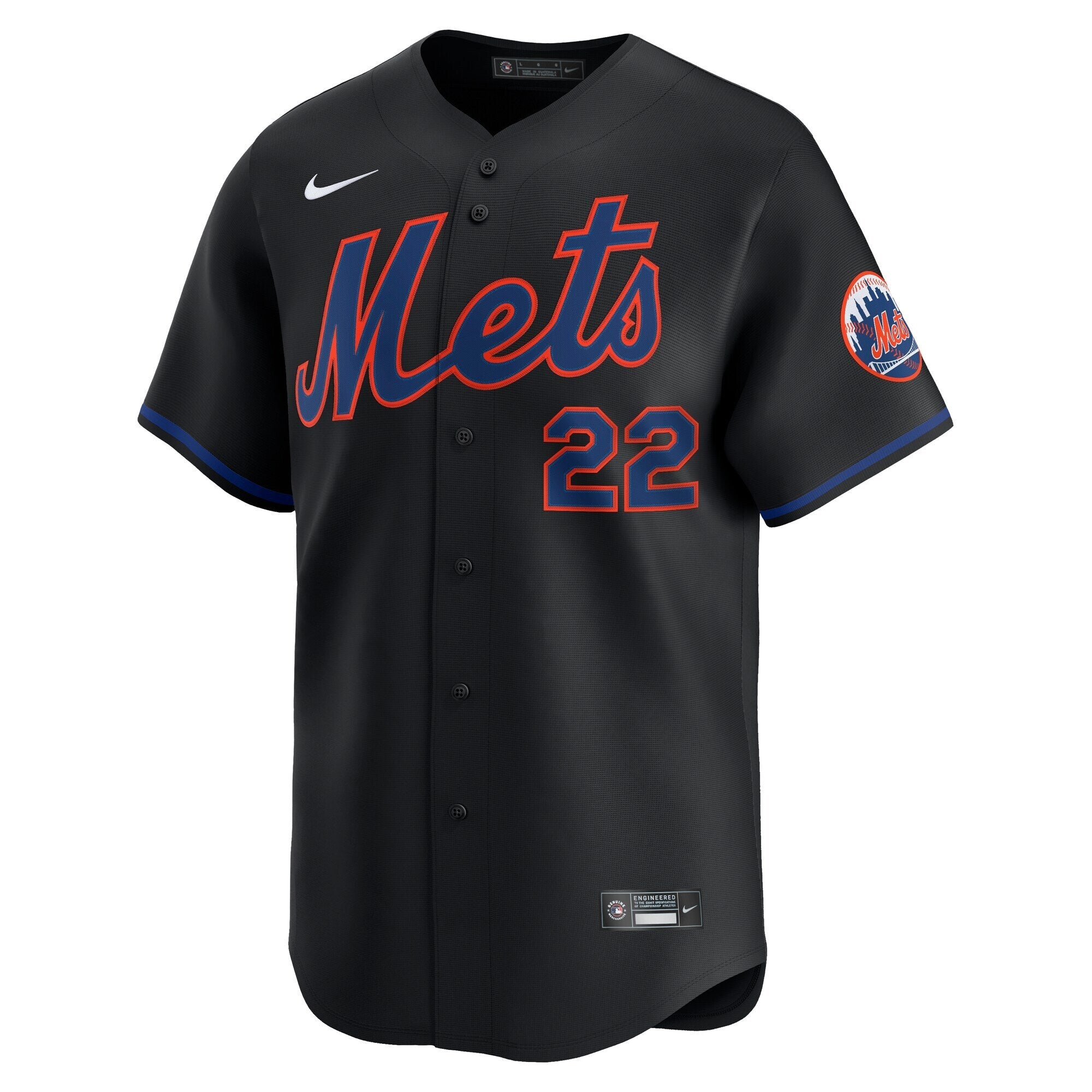 New York Mets Juan Soto Nike Black Alternate Limited Jersey