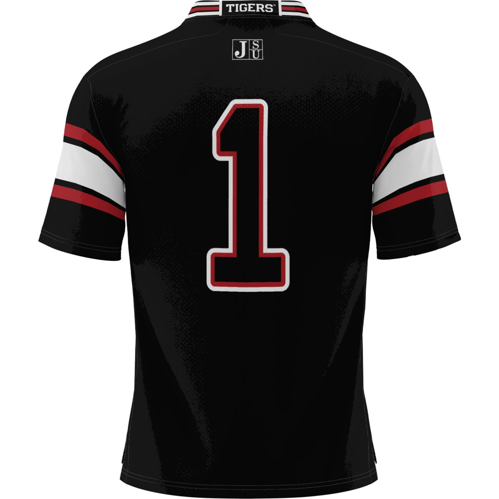 GameDay Greats #1 Black Jackson State Tigers Football Jersey