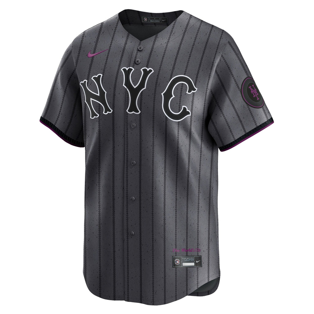 New York Mets Juan Soto Nike Gray City Connect Limited Player Jersey