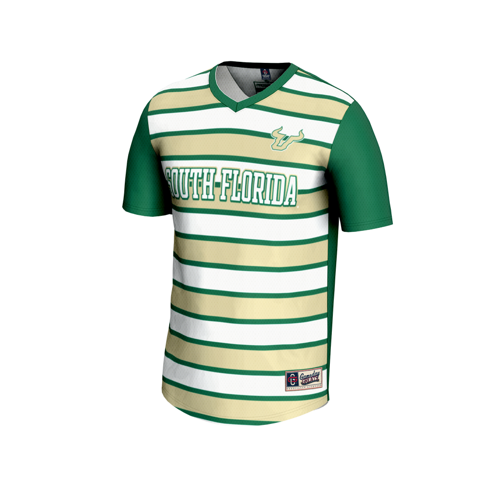 GameDay Greats #1 Green South Florida Bulls Lightweight Soccer Fashion Jersey