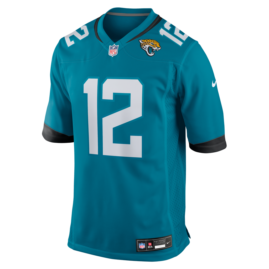 Jacksonville Jaguars Travis Hunter Nike Teal Team Game Jersey