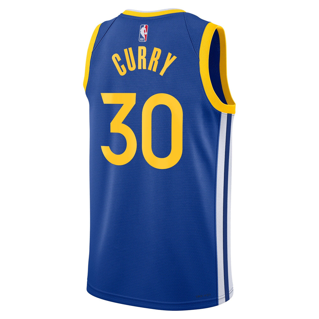 Golden State Warriors Nike Icon Edition Swingman Jersey - Royal - Stephen Curry