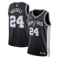 San Antonio Spurs Nike Icon Edition Swingman Jersey - Black - Devin Vassell