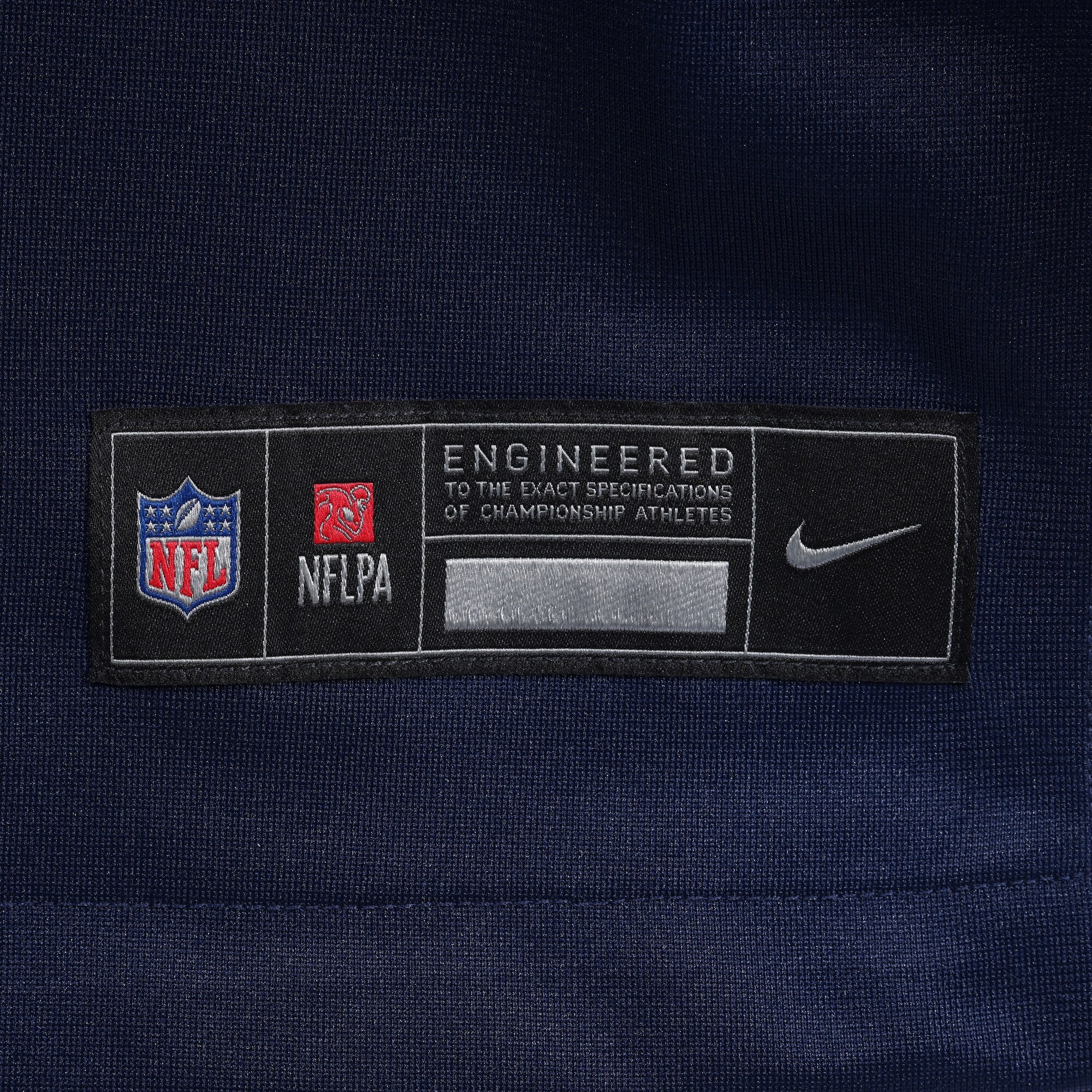 New England Patriots A.J. Brown Nike Navy Team Game Jersey
