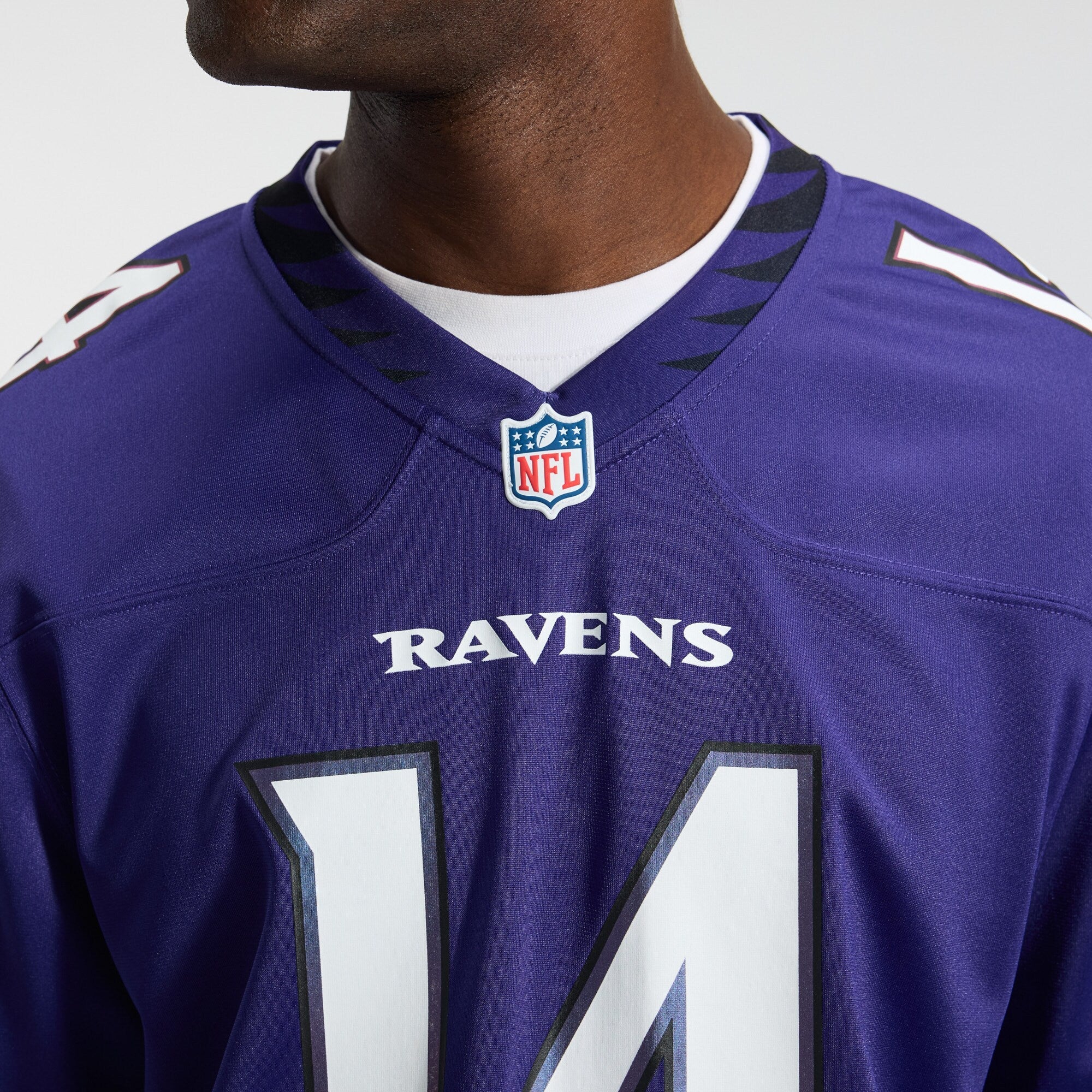 Baltimore Ravens Kyle Hamilton Nike Purple Team Game Jersey