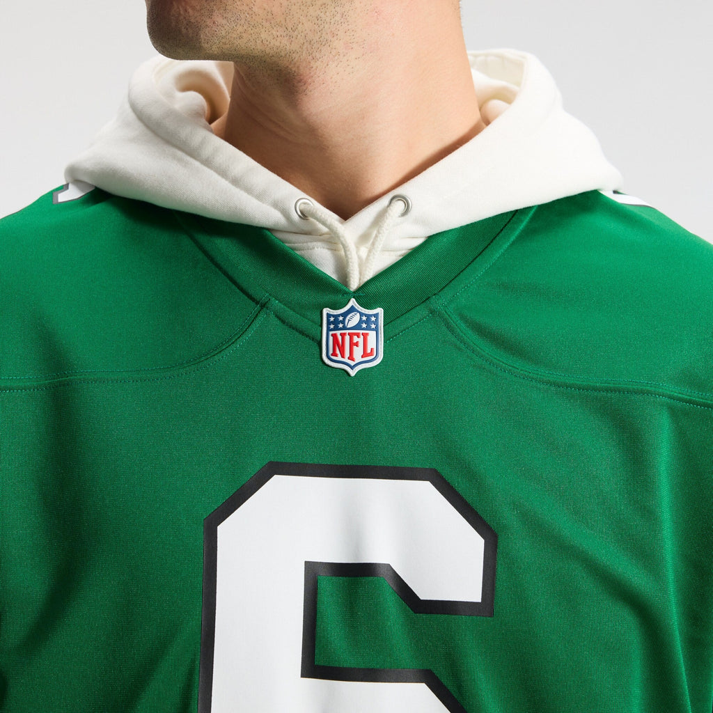 Philadelphia Eagles DeVonta Smith Nike Kelly Green Alternate Game Player Jersey