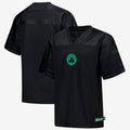 Boston Celtics Nike Courtside Football Jersey - Black -