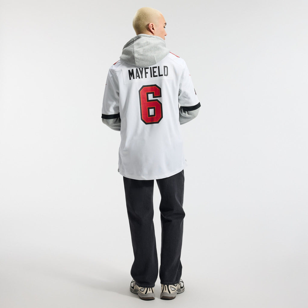 Tampa Bay Buccaneers Baker Mayfield Nike White Away Game Jersey
