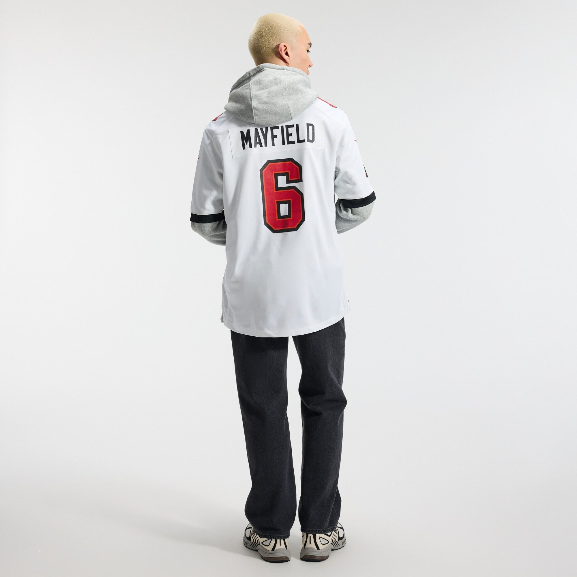 Tampa Bay Buccaneers Baker Mayfield Nike White Away Game Jersey
