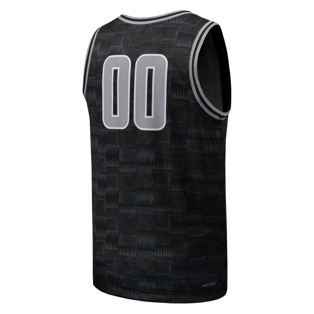 Jordan Brand #00 Black Georgetown Hoyas Replica Basketball Jersey
