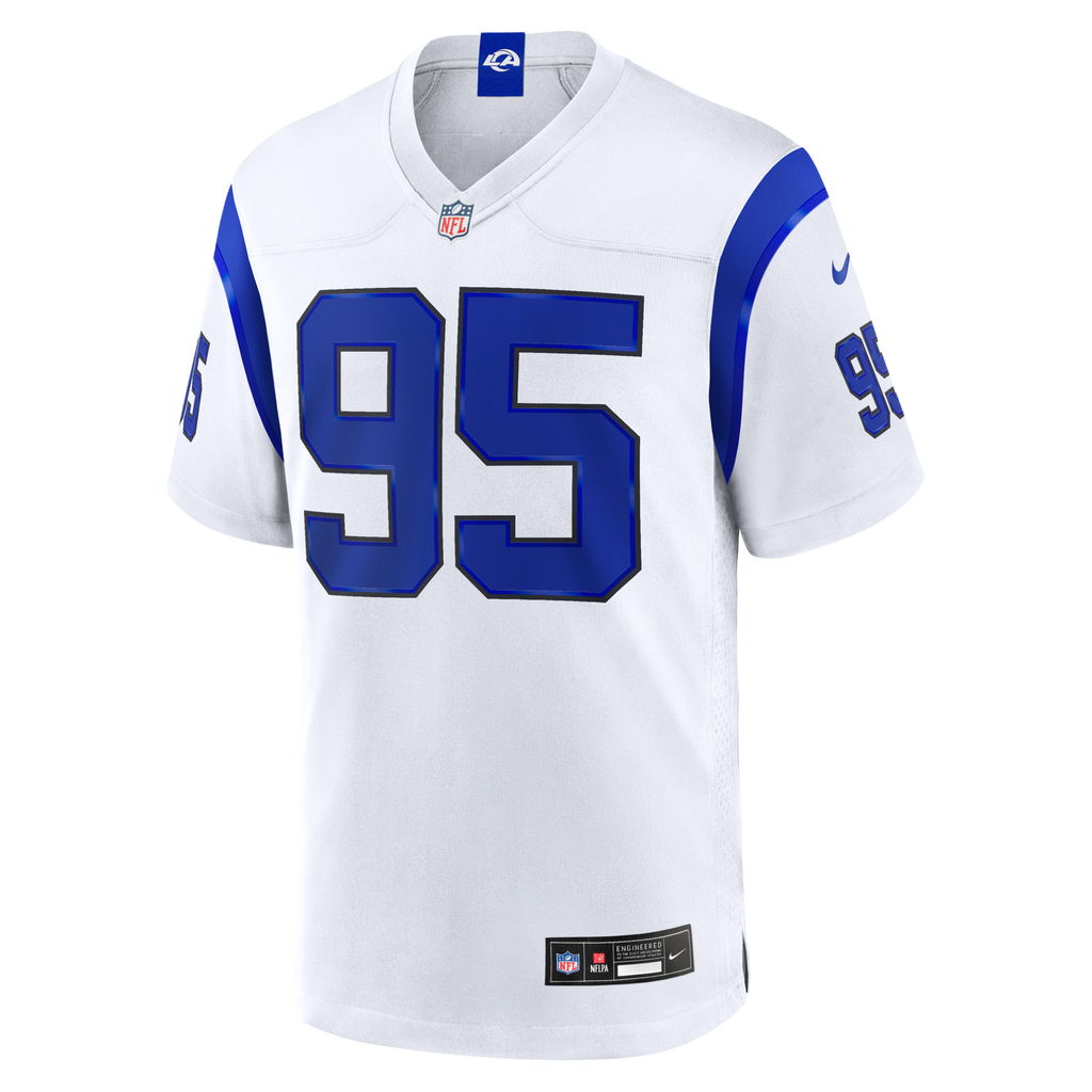 Los Angeles Rams Myles Garrett Nike Fearsome White Game Jersey
