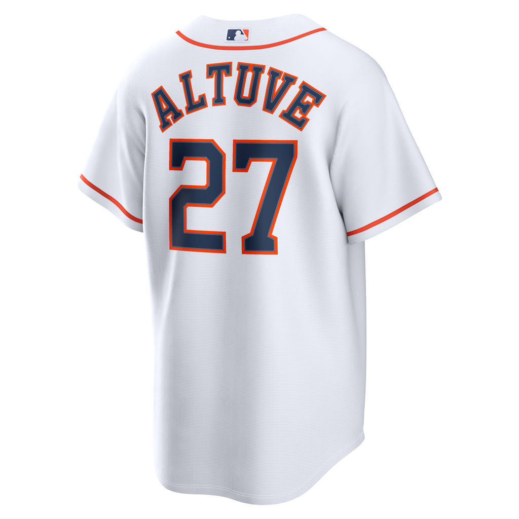Houston Astros Jose Altuve Nike White Home Replica Jersey