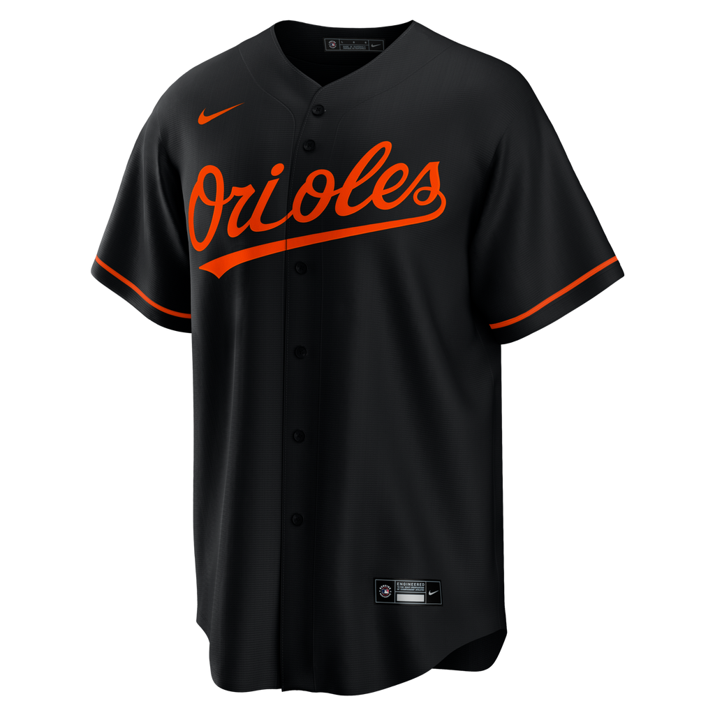 Baltimore Orioles Pete Alonso Nike Black Alternate Replica Jersey