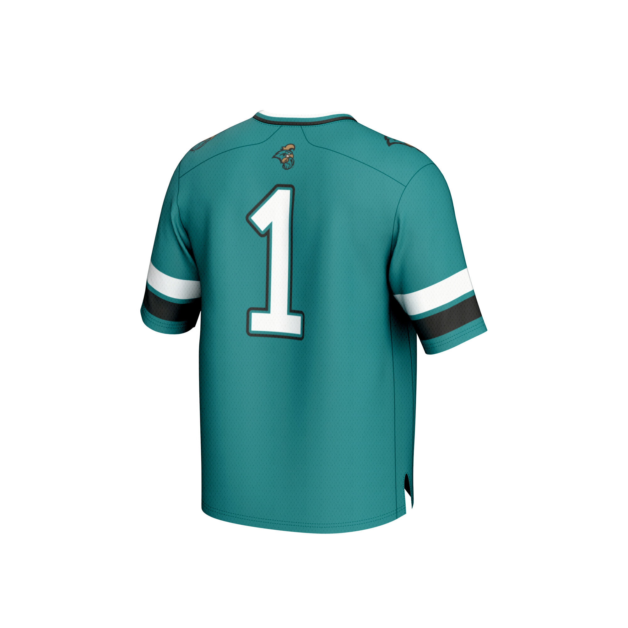 GameDay Greats #1 Teal Coastal Carolina Chanticleers Lightweight Collegiate Football Fashion Jersey