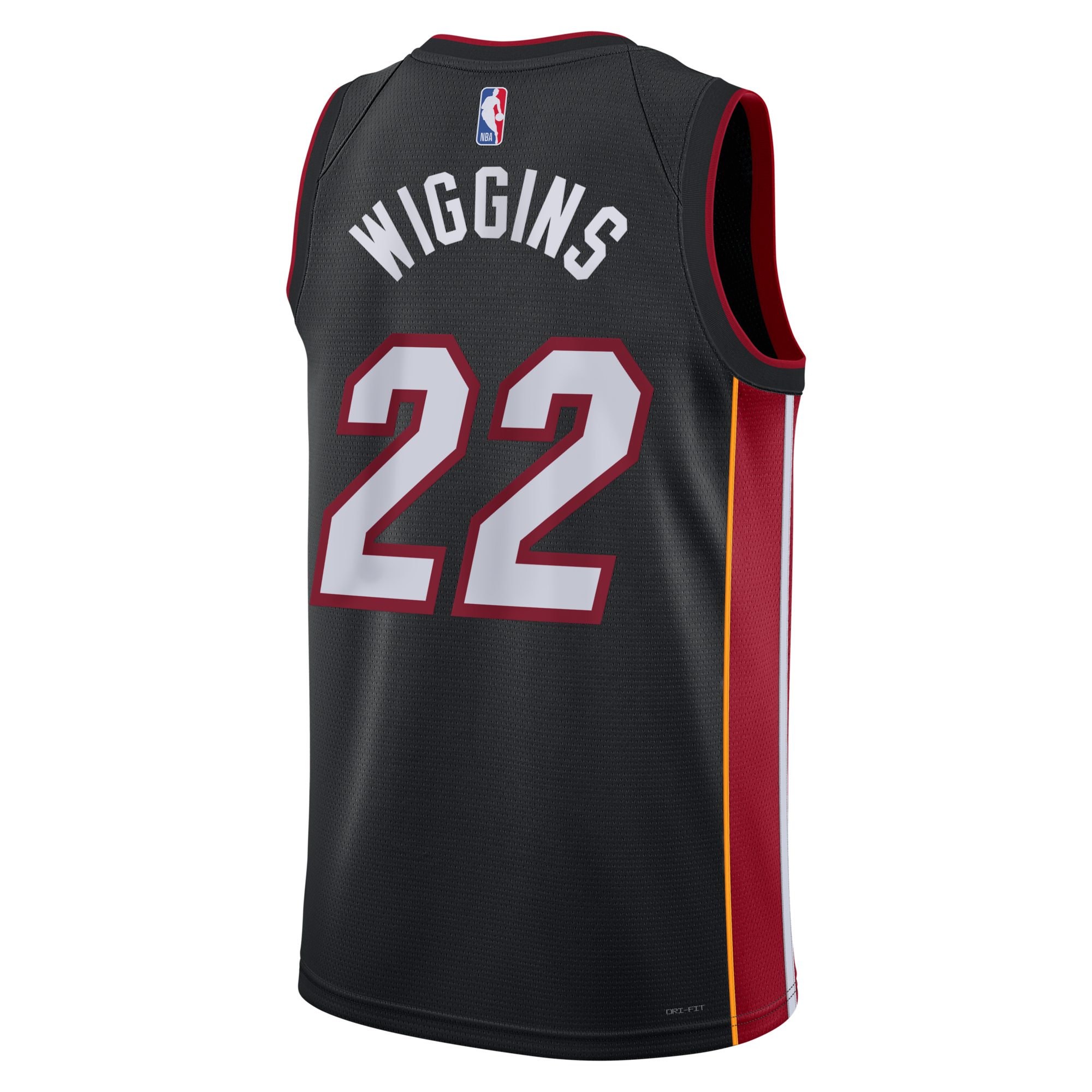 Miami Heat Nike Icon Edition Swingman Jersey - Black - Andrew Wiggins