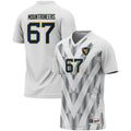 GameDay Greats #1 White West Virginia Mountaineers Lightweight Soccer Fashion Jersey
